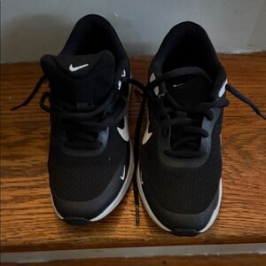 Nike Kids Black and White Sneakers